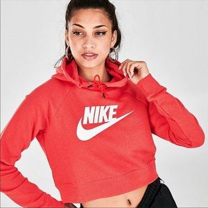 Nike cropped hoodie